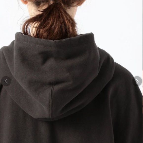 James Perse Oversized Womens Hoodie 100% Cotton Sweater - Picture 8 of 16